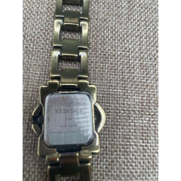 Heidi Daus Crystal Embellished Bracelet Watch – Amethyst Baguettes - Picture 4 of 8